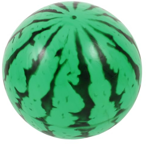 Toyvian Palla da Spiaggia Gonfiabile Anguria in Pvc Verde per Bambini