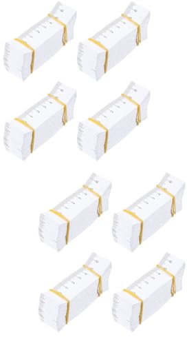 DOITOOL Messgeräte 200 Stück 1 Meter Papier-Maßband Bekleidungsmaßband Bekleidungsband Weiches Für Körper Körper Lineal Zollstock Meterstab Meterband