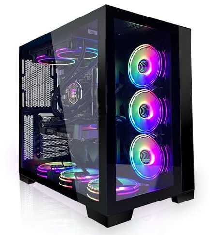 SYSTEMTREFF High-End Gaming PC Intel Core i7-14700K 20x5.6GHz | Nvidia RTX 5070 TI 16GB DX12 | 1TB M.2 NVMe | 32GB DDR5 RAM | Windows 11 | Desktop Computer Rechner für Gamer, Zocker & Streamer