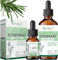 Revive Organics Rosemary Oil For Hair Growth With Travel Bottle: Non-Greasy Rosemary Essential Oil; Veganic Hair Growth Oil; Organic Rosemary Hair Oil for dry damaged hair.