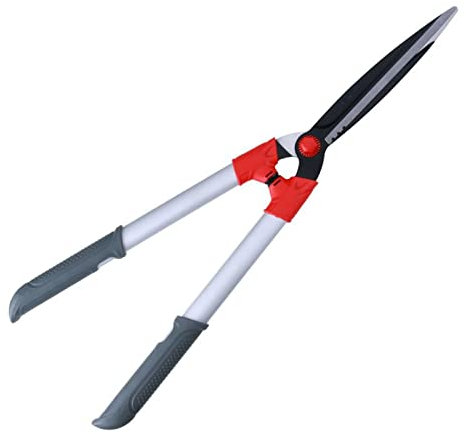 XAoSCd Cisailles À Haies De Jardin, Outils De Jardinage, avec Poignées Solides en Aluminium, Taille-Haies Manuels pour Couper Les Bordures, Les Topiaires, Le Buis Et Les Herbes Dé,