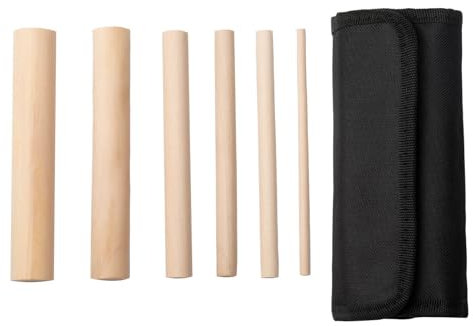 6 Stück/Set Holz-Armreifen, Drahtwickelwerkzeuge für Schmuckgröße, zum Anpassen der Drahtbefestigung, Wickelwerkzeug