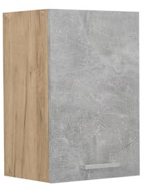 Vicco Hängeschrank R-Line, hängender Küchenschrank, Beton, 40 cm