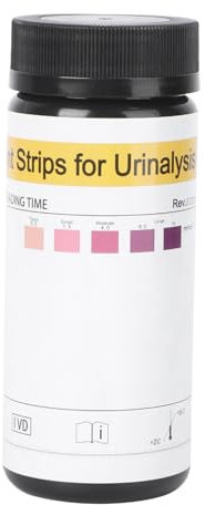 NOLITOY Ketone Urine Test Strips 50 Sheets Accurate Urine Testing Paper for Fat Loss Self-Test for and Health Monitoring