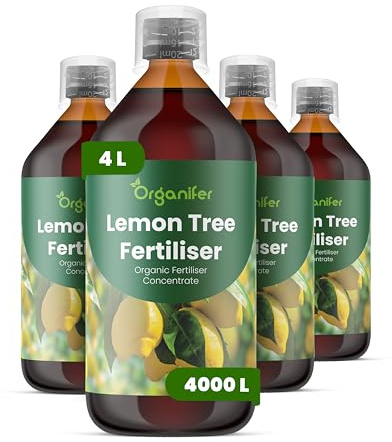 Fertilizante Líquido Para Árbol De Limón - 4x1L - NPK 2-1-8