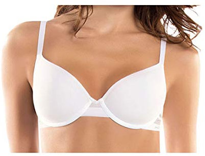 Si E' Lei - Reggiseno 2506 Coppa B, Bianco, 6