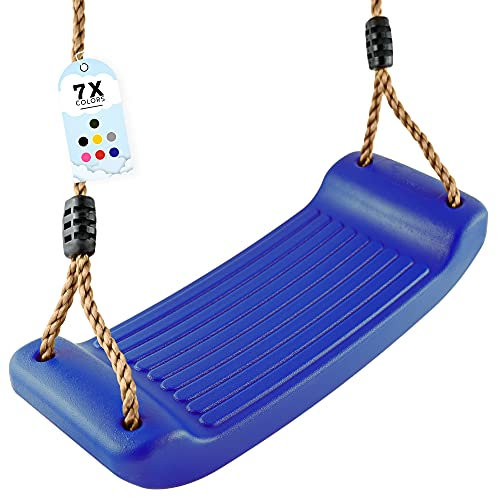 Schaukel Garten | Kinderschaukel Outdoor Indoor | Höhenverstellbar & rutschfest| Schaukelsitz - Schaukelbrett - Brettschaukel für Kinder zum Schaukeln