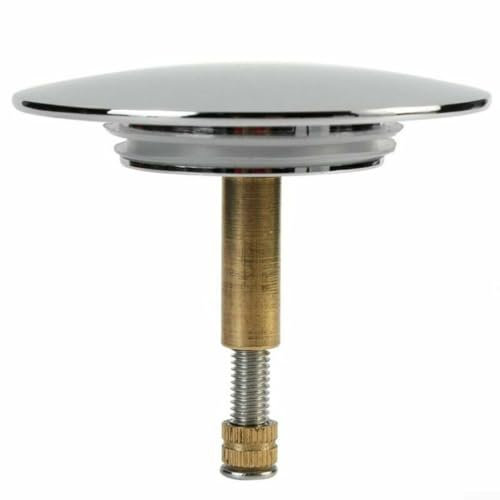 Bouchon de vidange de baignoire en acier inoxydable et laiton 70 mm