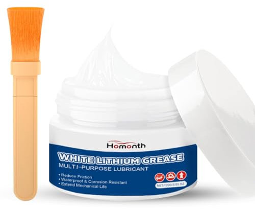 Graisse de silicone,100g Lubrifiant au Silicone,Graisse lubrifiante en silicon,Utilisé pour les connecteurs électriques, les bougies d'allumage, les bornes de batterie,pour une application facile