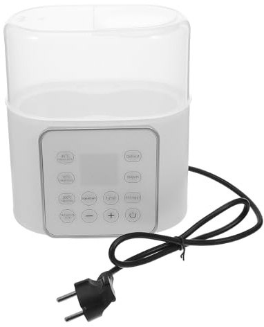 Abaodam Chauffe-biberon Portable avec Double Compartiment Chauffage Rapide et Isolation pour Lait Maternel et Infantile Convient aux Voyages