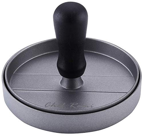 Chef Remi Burger Press | Non-Stick Professional Hamburger Press & Patty Maker