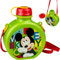 alles-meine.de GmbH Kinder Geschirr & Zubehör Verschiedene Artikel frei wählbar - Mickey Maus - Trinkflasche/Sportflasche/Wanderflasche - 650 ml - zum Umhängen - auslaufs..
