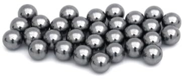 Schleudermunition Softair Kugeln Stahlkugeln 6mm Kaliber 500/1000 / 2000 Stück Metallkugeln für Katapult Zwille Slingshoot Schleuder in Silber Kugellager (1000)