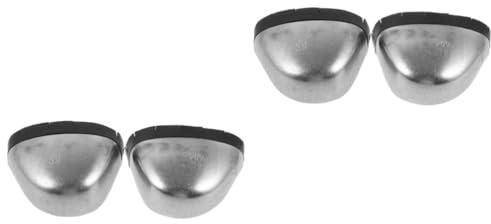 SOLUSTRE 2 Pares Puntera de Seguridad Zapatos de Seguridad con Puntera de Hierro Cubiertas de Puntera de Hierro para Zapatos de Seguridad Protector de Puntera para Calzado de Seguridad