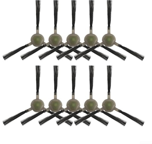Desiumite Set di spazzole laterali per robot da 10 pezzi, compatibile con aspirapolvere M330 M330 Pro, parti di ricambio per spazzatrice per pavimenti