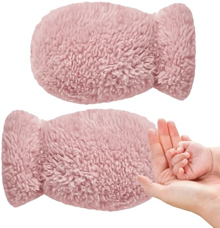 Manoplas de Invierno Infantiles,Guantes Unisex Peludos | Manoplas Cálidas Sin Rasguños | Para Bebés 0-12 Meses Tiempo Frío Nieve Hogar Viaje