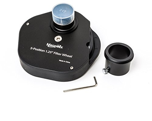 MEOPTEX 1.25 Multiple 5-Position Filter Wheel for Telescope