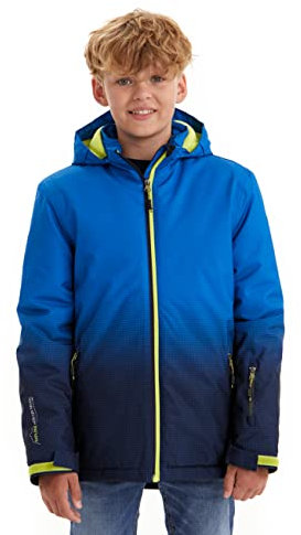 Killtec Jungen Lynge Bys Jckt Funktionsjacke Mit Kapuze Und Schneefang, Royal, 152 EU