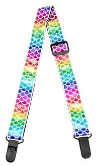 Book Bag Buddies Clip-On Shoulder Strap - Multiple Designs (Mermaid)