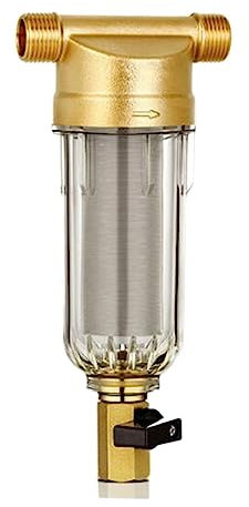 Système de filtration d'eau, Filtres à eau à bouche fendue ， Préfiltre en plomb de cuivre purificateur avant ， Le lavage à contre-courant élimine le tuyau de sédiments contaminants de rouille