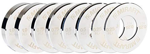 Mirafit Olympic Fractional Weight Plate Set