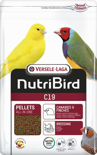 Versele-laga - Zuchtfutter für exotische Vögel und Kanarienvögel NUTRIBIRD C19 3kg