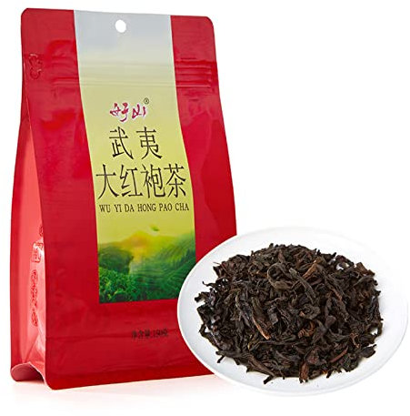 150g/5.29oz Chinese Mount Wuyi Da Hong Pao Rock Tea Chinese Tea Traditional Natural Green Tea for Tea Lover Man and Woman