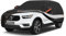 10 Layers SUV Car Cover Waterproof Breathable,100% Waterproof Outdoor 4X4 Car Covers Rain Snow UV Protection. Custom Fit for MINI Countryman, Volvo XC40, BMW X1, Audi Q3,etc Black