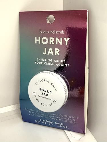 Horny JAR - Baume clitoridien - Gel orgasmique pour femme - Massage sensuel et clitoridien chauffant, 8 grammes