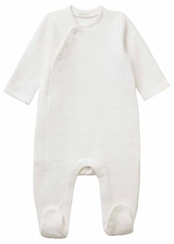 United Colors of Benetton Tutina M/L 3UDGAT01A Pigiamino per Bambino e Neonato, Bianco, 50 Bimbo