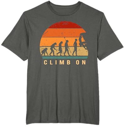 Escalada Evolución - Escalada Boulder Montañismo Camiseta
