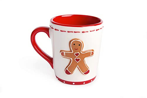 ExcelsaGinger Boy & Girl Set 4 Tazze Mug, Ceramica