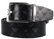 Emporio Armani Cintura uomo Y4S502Y221E BLU/NERO