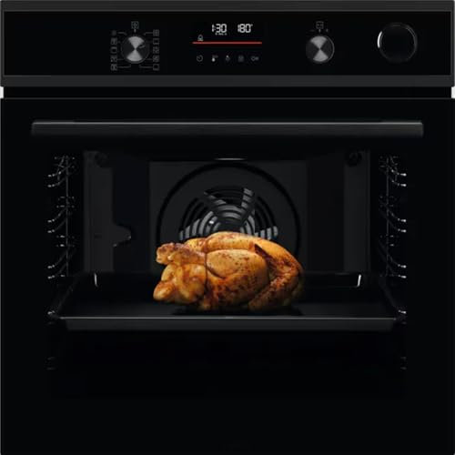 Electrolux Forno a vapore SenseCook con SteamCrisp Serie 600,EOC6P56H, forno da incasso, riscaldamento rapido, Cottura multilivello, Cottura a vapore 25%, pulizia pirolitica, DisplayLED pulsanti touch