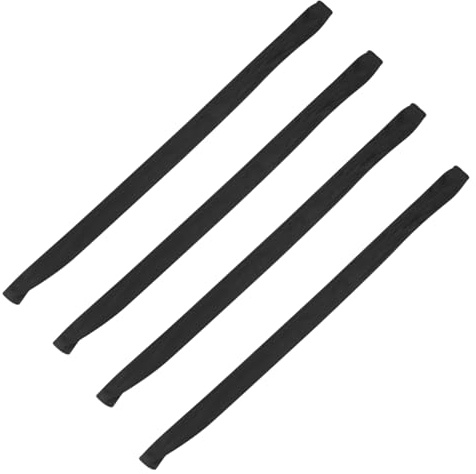 DIYEAH Funda Para Cadena De Luces De Techo 4piezas Negro Decorativa Resistente Al Desgaste Fácil De Instalar Diseño Elegante 0.6 Metros Adecuado Para Lámparas Colgantes y Decoración Del Hogar