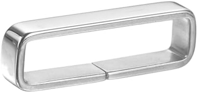 QUARKZMAN Brazalete De Metal Para Reloj 20mm Soporte Para Correa Plateado | De Reloj, Retenedor De Correa De Reloj De Acero Inoxidable, Anillos De Sujeción Para Correa De Muñeca