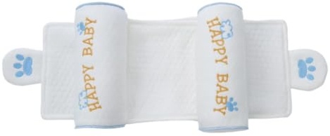 Cuscini per Bambini per Dormire, Traspirante Morbido Portatile ergonomico, Cuscino Modellante in Cotone Traspirante, Cuscino per Bambini Prevenzione della Testa Piatta per Passeggino Seggiolino