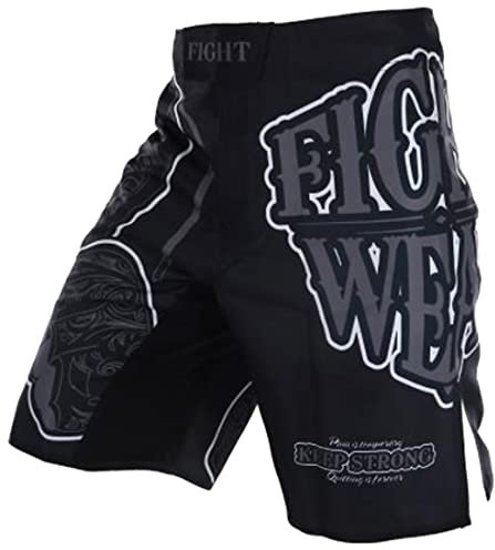 YSYFZ Herren Free Fighting Shorts Boxen Laufen Fitness Training Shorts MMA BJJ UFC