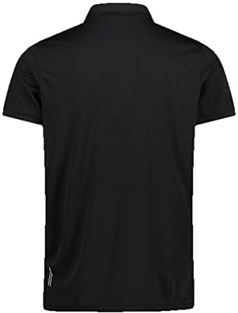 CMP T-Shirt Polo 3t60077 T-shirt, Uomo, Nero-Cemento, 50