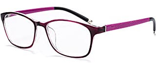 EYEphd Women's ultralight TR90 progressive multifocal anti-blue light reading glasses, aspherical resin lens/anti-fatigue reader magnification +1.0 to +3.0,05,+1.75