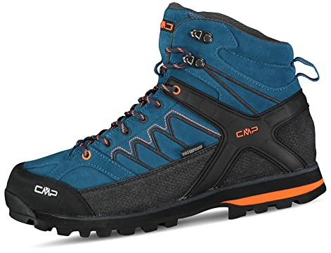 CMP Moon Mid-Botas de Senderismo, Zapatillas de Paseo. Hombre, Deep Lake Antracite, 40 EU