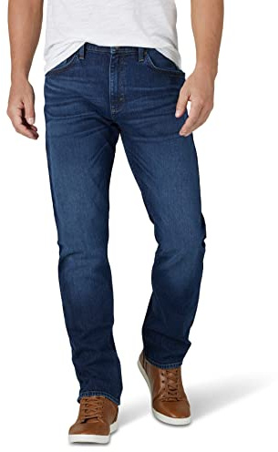 Wrangler Authentics Athletic Fit Stretch Jean Jeans, Baker, 32W x 30L para Hombre