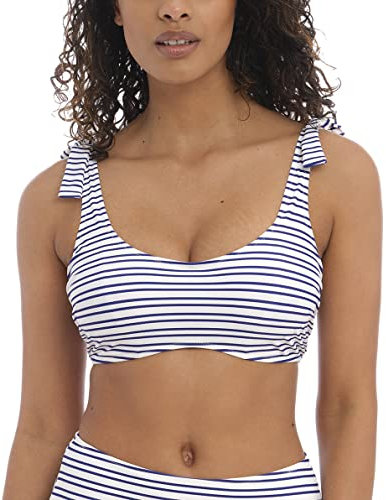 Freya Women's New Shores Uw Bralette Bikini Top, Ink, 36DD