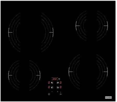 Franke 108.0669.349-4 Zone Ceramic Hob 60 x 50 cm Black
