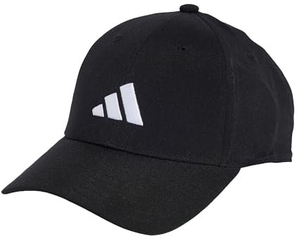 adidas Unisex Bball Cap LT EMB New Logo, Black/White, XXS