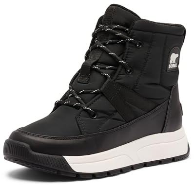 Sorel Botas Whitney III Mid WP, diseño impermeable, aislamiento térmico, estilo ligero, puntera espaciosa, mayor comodidad, agarre robusto - Mujer