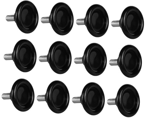 Uonlytech 12pièces Meubles pour Tables De Patio Inserts De Remplacement pour Carrelage Bases Rondes De Chaise De Planche à Découper Patins Antidérapants