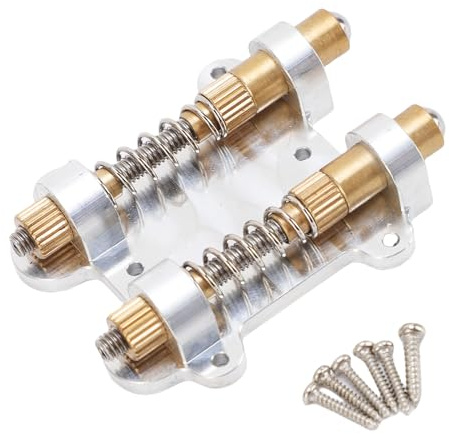 Yanmis Automatisk återställning Elektrisk Gitarr Tremolo Stabilisator, Solid Mässing Bro Armeringsjustering för Floyd Rose Gotoh, Flytande Tremolo Stopper med 6 Skruvar, Stabil Tuning Zero