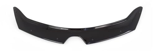 Motorhaube Deflektor Steinschlagschutz Kompatibel mit Clio 2012-2019 | Schwarz Insekten Motorhaubenschutz Rahmenschutzfolie Maske Auto Zubehör