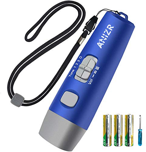 ANIZR Electronic Whistles with Lanyard,Adjustable 3 Tone & 3 High Volume Hand Emergency Whistle Basketball Referee Whistle for Coach,Teacher,Police,Outdoor Camping Boating Hiking(with Battery)